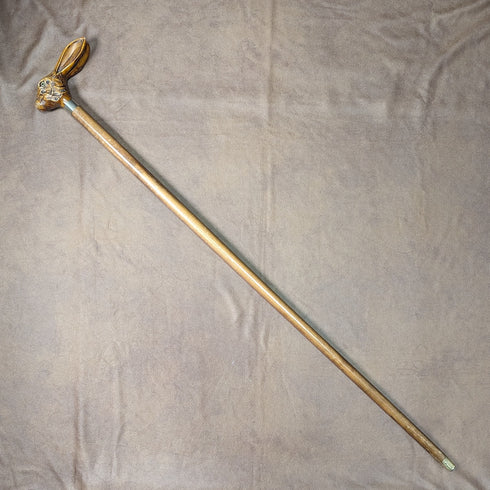 英國復古男用藤樹脂兔頭手柄 90 厘米